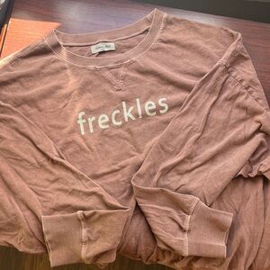 Freckles Graphic Sweatshirt